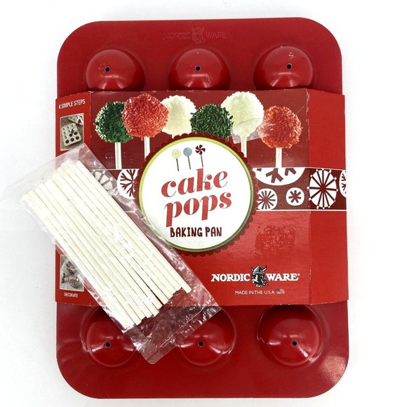 Nordic Ware Kitchen Nordic Ware Original Cake Pops Baking Pan